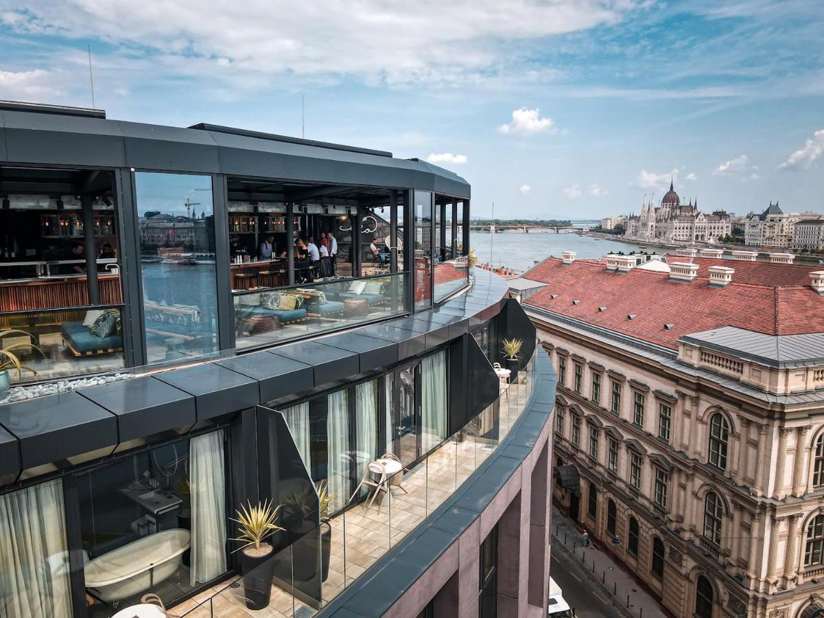 Hotel Clark Budapest - Adults Only Luaran gambar The 360° Sky Bar